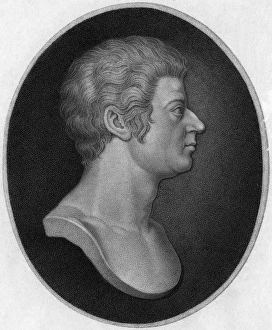 Images Dated 25th September 2012: Mozart Profile Bust