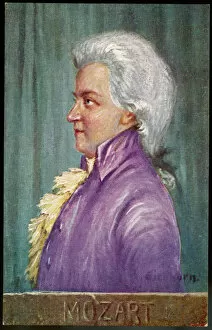 Amadeus Gallery: Mozart Purple Coat