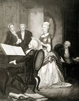 Amadeus Gallery: MOZART, Wolfgang Amadeus (1756-1791); CAVALIERI, Caterina (1
