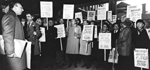 Socialism Prints: MPs protesting about housing cuts
