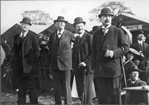 Mr Balfour at the Parliamentary aerial demonstration
