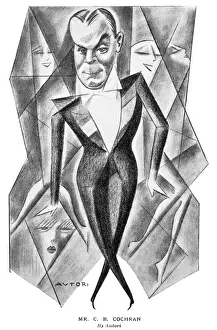 Producer Prints: Mr C. B. Cochran - caricature by Autori