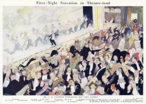 Images Dated 17th January 2020: Mr. C. B. Cochran introduces his old ladies
