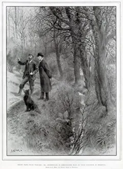 Images Dated 21st May 2020: Mr Chamberlain in consultation with his head gardener