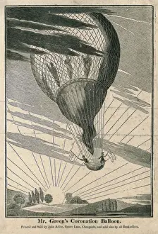 Ballooning Prints: Mr. Charles Greens Coronation Balloon