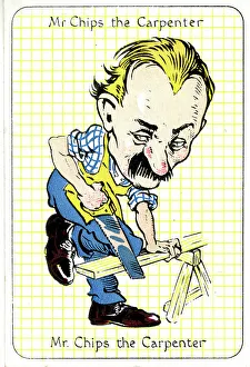 Plank Prints: Mr Chips the Carpenter