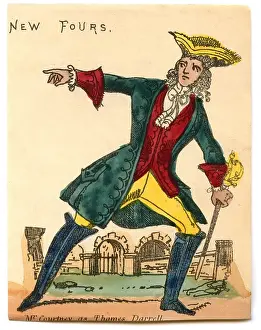Mr Courtney as Thames Durrell - Reddingtons Toy Theatre