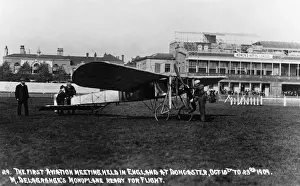 Mr Delagranges Bleriot XI Monoplane Ready for Flight a?