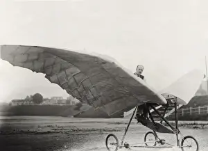 Flapping Prints: Mr Dubois with His Ornithopter at the Concours Lepine, F?