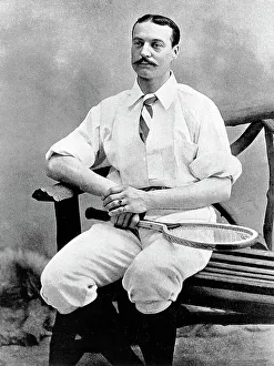 Mr. E W Lewis Tennis Player