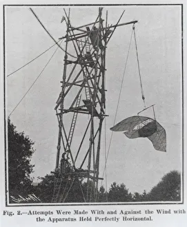 Mr E Wilson with a 'Pettigrew Wing Type' Ornithopter Sus? Mr E Wilson with a 'Pettigrew Wing Type' Ornithopter Sus?