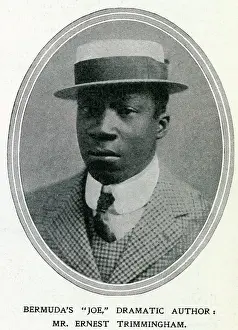 Nickname Prints: Mr Ernest Trimmingham (1880-1942) - an actor on stage and screen from the British Overseas Territory of Bermuda