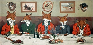 Hunting Collection: Mr Foxs Hunt Breakfast on Christmas Day