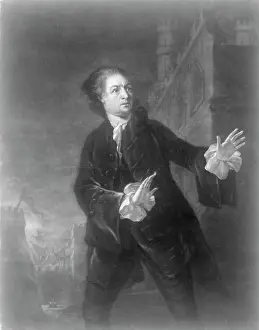 Mr. Garrick in Hamlet