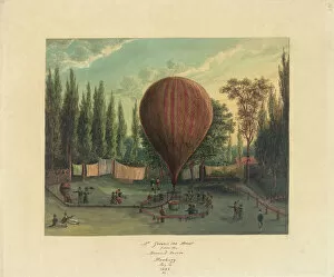 Royal Aeronautical Society Gallery: Mr Greens 100th balloon ascent