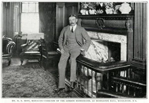 Middleton Gallery: Mr H. E. Moss, managing director of the London Hippodrome