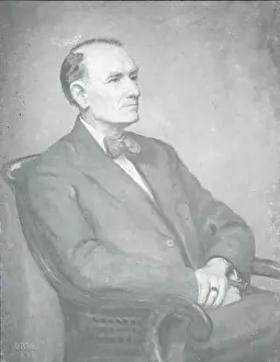 Mr. H. E. Wimperis - Portrait as President R. Ae. S
