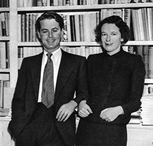 Images Dated 28th July 2016: Mr. Heywood Hill and Lady Anne Gathorne-Hardy