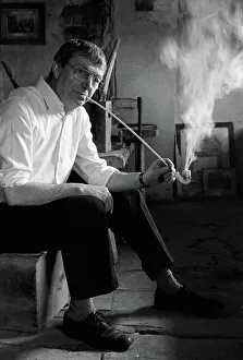 Photography by Philip Dunn Collection: Mr Ivor Southorn, at the Brosley Clay Pipe works, Shropshire