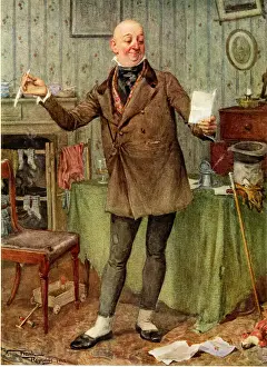 Characters Prints: Mr Micawber, David Copperfield