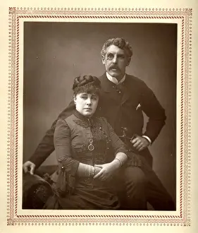 Squire Prints: Mr and Mrs Bancroft - The Theatre Magazine