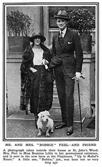 Bobbie Prints: Mr and Mrs Bobbie Peel (Beatrice Lillie)