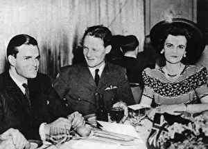Dorchester Prints: Mr & Mrs Charles Sweeny at the Dorchester