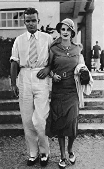 Touquet Prints: Mr & Mrs Charles Sweeny at Le Touquet