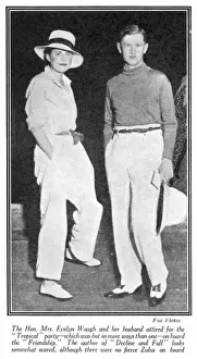 Evelyn Prints: Mr and Mrs Evelyn Waugh