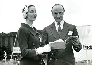 Wisley Prints: Mr and Mrs J. D. Profumo (Miss Valerie Hobson) at the 195?