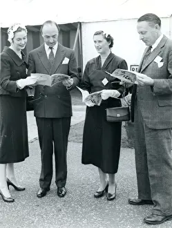 Mr and Mrs J. D. Profumo (Miss Valerie Hobson) and Mr and?