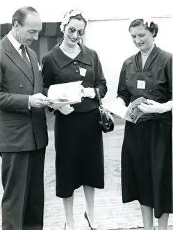 Profumo Prints: Mr and Mrs J. D. Profumo (Miss Valerie Hobson) and Mrs Wa?
