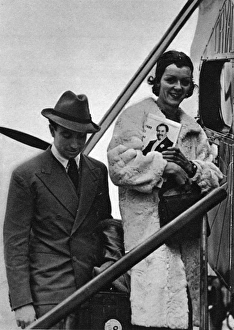 Images Dated 7th September 2016: Mr and Mrs William Fiske (Rose Bingham, Countess of Warwick)