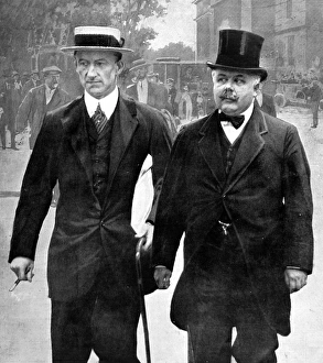 Chief Collection: Mr Percy Holden Illingworth, MP, and Lord Murray