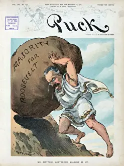 Mr. Sisyphus Cortelyou rolling it up