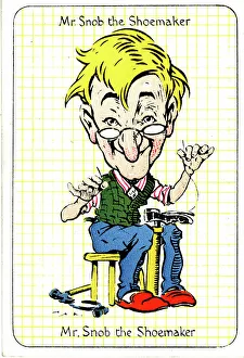Shoemaker Prints: Mr Snob the Shoemaker