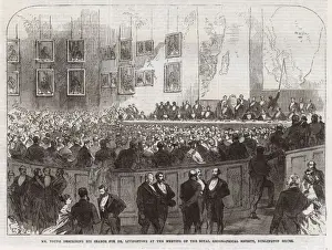 Lecture Prints: Mr. Young describing search for Livingstone