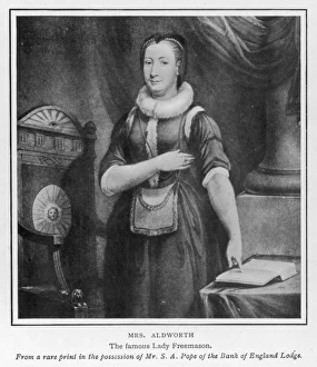 Aldworth Collection: Mrs Aldworth, Mason