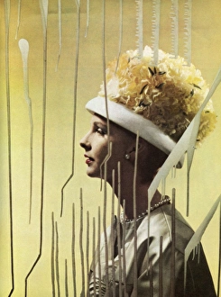 Extravagant Collection: Mrs Anthony Royle in a hat by Peter Shepherd