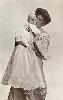 Mrs Asquith and her baby (Anthony Asquith)