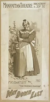 Bartlett Prints: Mrs. Bartlett in Way down East