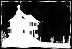 Images Dated 3rd November 2011: Mrs Bobbity in her garden
