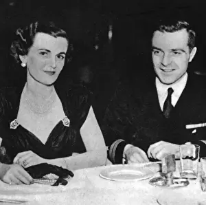Grosvenor Prints: Mrs Charles Sweeny & Lt. Hoguet, US Navy