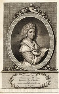 Fichu Prints: Mrs Charlotte Goodall, English actress and comedian
