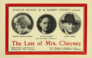 Images Dated 10th February 2020: The Last of Mrs Cheyney, Pavilion Theatre, Weymouth