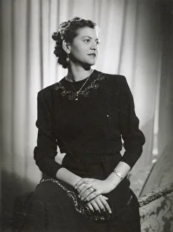 Ambassadors Prints: Mrs Cooper, wife of Liberian ambassador
