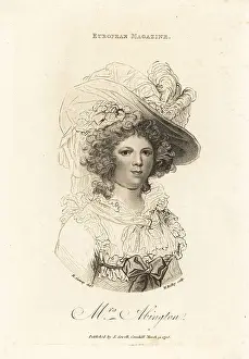 Mrs. Frances Abington, English actress and fashion leader