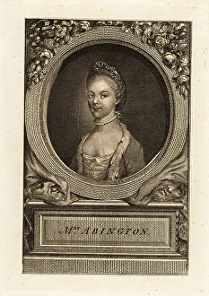 Regency Era Prints: Mrs Frances Abington or Fanny Abington, English actress
