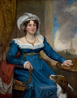 Images Dated 1st September 2010: Mrs. Francis Johnston, nee Anne Barnes early s
