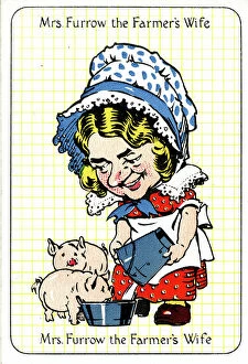 Pigs Collection: Mrs Furrow the Farmer's Wife